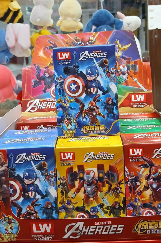 لگو اونجرز برند AHEROES وارداتی