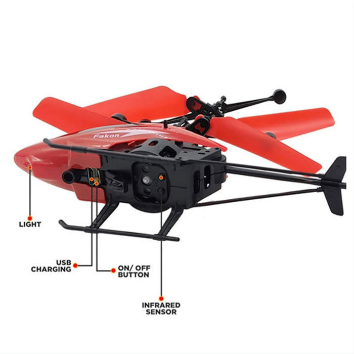 هلیکوپتر سنسوری کنترلدار شارژی مدل LH-1802R